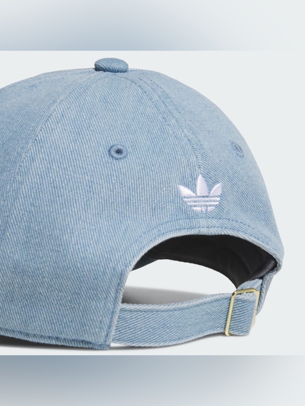 Adidas WOMEN'S HERITAGE DENIM RELAXED HAT - Picture 7 of 8